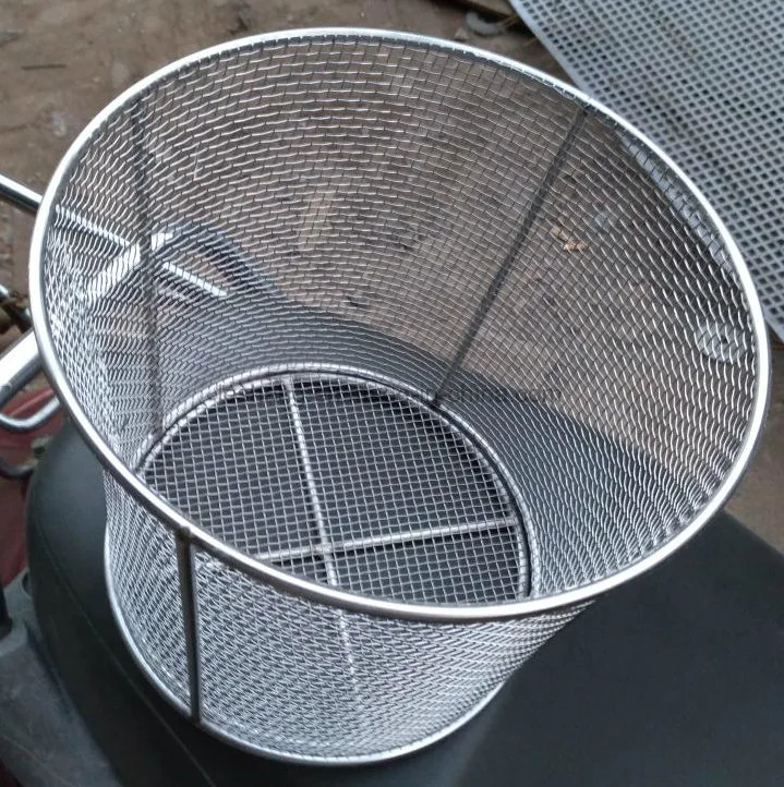 China Anping Factory Stainless Steel Wire Basket Used for Hospital Sterilization