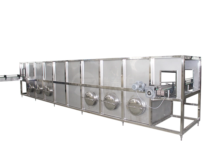 Stable Capacity Juice Sterilization Machine Bottle Sterilizer Equipment