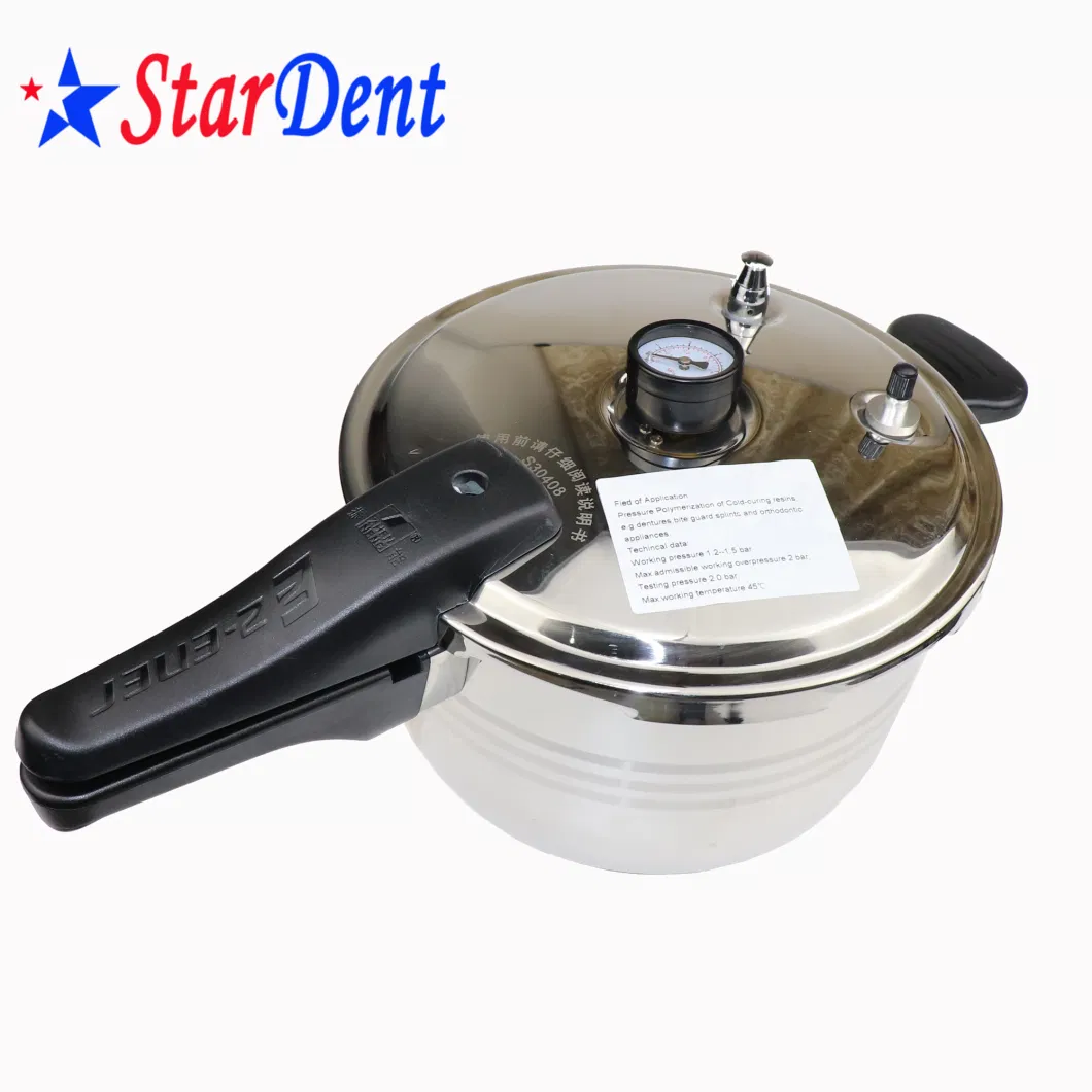 Dental Lab Products Good Quality Stainless Steel Pressure Cooker for Dental Medical Sterilizer